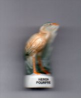 Fève Brillante -  OISEAU -  Héron Pourpre  WWF Champion - Tiere