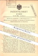 Original Patent - Bernhard Schreyer In Ober Wiesenthal , 1906 , Hilfsklaviatur Für Klavier , Oberwiesenthal !!! - Oberwiesenthal