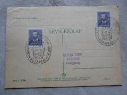 Hungary  Országos Protestáns  Napok  1939  Budapest -alkalmi Bélyegzés     D129092 - Herdenkingsblaadjes