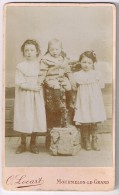 CDV - O.LOCART à Mourmelon (Marne) - Photos D'enfants (2scans) - Antiche (ante 1900)