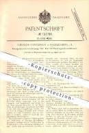 Original Patent - Theodor Gurckhaus In Frankenberg , 1900 , Ausgebevorrichtung Für Kartoffellegemaschinen !!! - Frankenberg