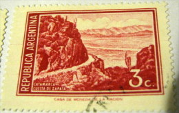 Argentina 1971 Catamarca Cuesta De Zapata 3c - Used - Used Stamps