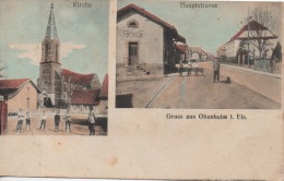 Carte Obenheim Gare  Près Strasbourg Et Sélestat - Otros & Sin Clasificación