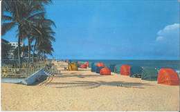 CPM USA - Ocean Bathing Beach - Lauderdale - Florida - Fort Lauderdale