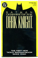 BATMAN Legend Of The Dark Night Collector's Special N°1 Nov 89 - Autres & Non Classés