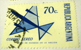 Argentina 1973 Airmail 70c - Used - Used Stamps