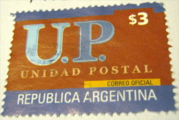 Argentina 2001 Postal Agents Stamps $3 - Used - Usati