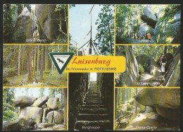 LUISENBURG FELSENWUNDER Grüne Wand Specht Baum Drei Brüder Luisensitz Labyrinth Diana Quelle Burgtreppe 1982 - Wunsiedel