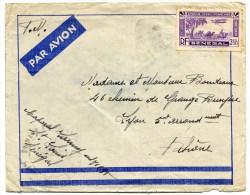 SAINT LOUIS Env. Du 12/06/1942 Avec P.A. N°7 - Lettres & Documents