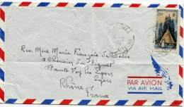 NOUMEA Env. Du 11/05/1958 Avec Timbre N°281 - Cartas & Documentos