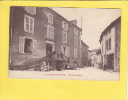 CPA  - MONTHUREUX Sur SAONE -  Rue Des Halles  - 1941 - Simi Bromure Bréger - Monthureux Sur Saone