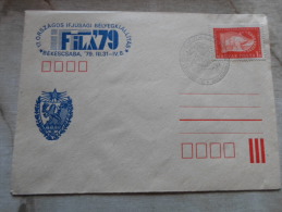 Hungary  -FILA 79  Békéscsaba  1979 Alkalmi Bélyegzés   D129115 - Souvenirbögen