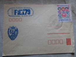 Hungary  -FILA 79  Békéscsaba  1979 Alkalmi Bélyegzés   D129118 - Feuillets Souvenir