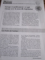 Tiré À Part 8 Pages De La Revue Prescrire (Aout 2004) : Europe & Médicament, Ce Qui Change Avec La Nouvelle Législation - Geneeskunde & Gezondheid