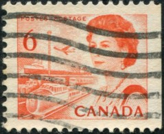 Pays :  84,1 (Canada : Dominion)  Yvert Et Tellier N° :   382 A-2 (o) Du Carnet / Michel 429-Gxr - Single Stamps
