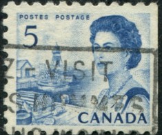 Pays :  84,1 (Canada : Dominion)  Yvert Et Tellier N° :   382 D-2 (o) Du Carnet - Timbres Seuls