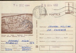 Romania - Stationery Postcard 1979 Used - Archaeology -Trajan´s Column - Emperor Trajan, Military Talks - Archéologie