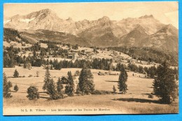 OV1.961, Villars, Les Muverans, Les Dents De Morcles, Circulée Date Illisible - Morcles