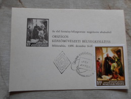 Hungary Békéscsaba  1966 - Országos Képz. Bélyegkiállítás     D129186 - Local Post Stamps