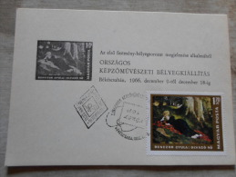 Hungary Békéscsaba  1966 - Országos Képz. Bélyegkiállítás     D129191 - Emissioni Locali