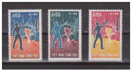 South Vietnam Viet Nam MNH Stamps 1964 - Scott#239-241 :  10th Anniversary Of Geneve Agreement - Vietnam