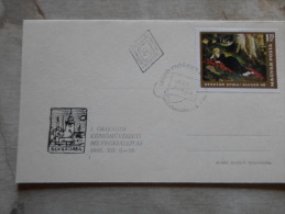 Hungary Békéscsaba  1966 - I Országos Képz. Bélyegkiállítás  -  Benczúr Gyula  D129199 - Local Post Stamps