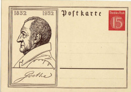 Drittes Reich 1932 Mi P 214 *, Goethe [290315KI] - Postkarten