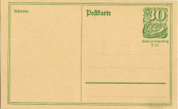 Deutsches Reich 1921 Mi P 140 I * [290315KI] - Postkarten