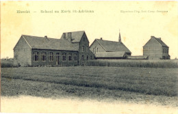 Haacht. Haecht. School En Kerk St-Adriaan - Haacht