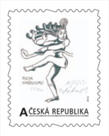 Czech Rep. / My Own Stamps (2014) 0211: K. Safar & Martin Srb "Tribute To Hinduism" - Mythology
