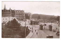 RB 1026 -  Early Postcard -  Trams At The Square Bournemouth - Dorset Ex Hampshire - Bournemouth (hasta 1972)