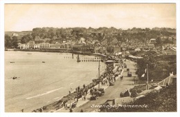 RB 1026 -  Early Postcard -  Swanage Promenade - Dorset - Swanage