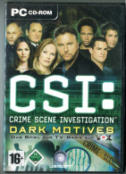 Jeu PC CSI Crime Scene Investigation Dark Motives Ubisoft - PC-Games