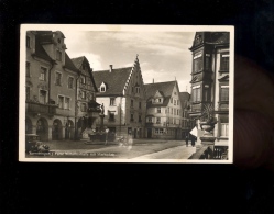 SIGMARINGEN : Fürst Wilhelmsrasse Mit Marktplatz - Sigmaringen