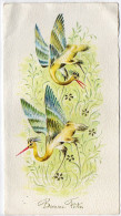 BONNE FETE--signée LEGENDRE---Oiseaux échassiers  N°1745/2 éd Charme--format  105mm X 195mm - Altri & Non Classificati