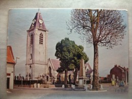 Carte Postale Villeneuve D'Ascq L'Eglise Saint Sébastien  Oblitérée 1983 - Villeneuve D'Ascq