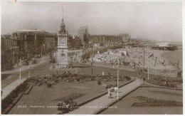 KENT - MARGATE - MARINE GARDENS And CLOCK TOWER RP Kt377 - Margate