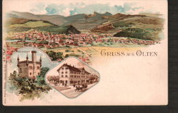 DB4018 - OLTEN - LITHO POSTCARD - Olten