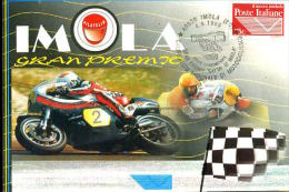 X Imola Gran Premio Motociclistico 1999 Affrancatura & Bolli Poste Italiane - Le Mans