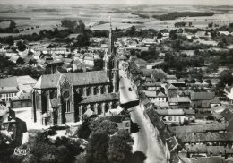 C4182 Cpsm 80 Vignacourt - L'Eglise, Vue Aérienne - Vignacourt