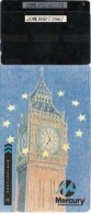 UK (Mercury) - 2 Cards - Government Services Big Ben  20MERB Silver & White - MER434, Used - [ 4] Mercury Communications & Paytelco