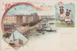 Gruss Aus Hamburg            Nr 1572 - Souvenir De...