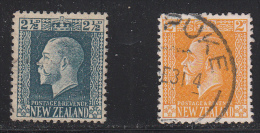 New Zealand 1915-30 Cancelled, Sc# , SG 419, 432 (perf 14) - Usati