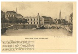 (50) Very Old Postcard - France - Nantes Bourses Des Marchands - Banques