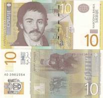 Serbia 10 Dinara 2006. UNC AD Prefix - Serbien