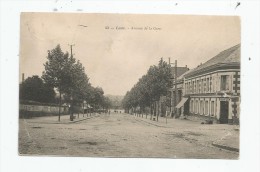 Cp , 02 , LAON , Avenue De La Gare , Voyagée 1906 - Laon