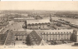 Cpa Lorient  Vue Sur L'arsenal - Ploemeur
