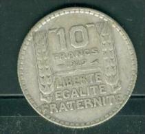 Piece Argent , Silver , 10 Francs Type Turin Année 1929   - Pia10705 - 10 Francs