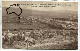 - La Bataille De Verdun - Cimetière Militaire Des Citernes Marceau, Côte De L'escargot, écrite, BE, Scans. - Cementerios De Los Caídos De Guerra