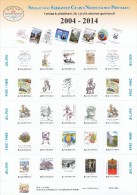 Czech Rep. / My Own Stamps (2014) 0204-0228: ERRORS - Sheet! 10 Years Collectors Society Postal Stationery (SSCNP) SCF - Errors, Freaks & Oddities (EFO)